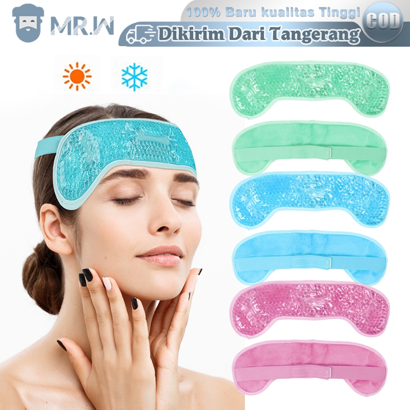 Hot And Cold Forehead Fever Pillow Gel Beads Kompres Lutut Dingin Kompres Es Lutut