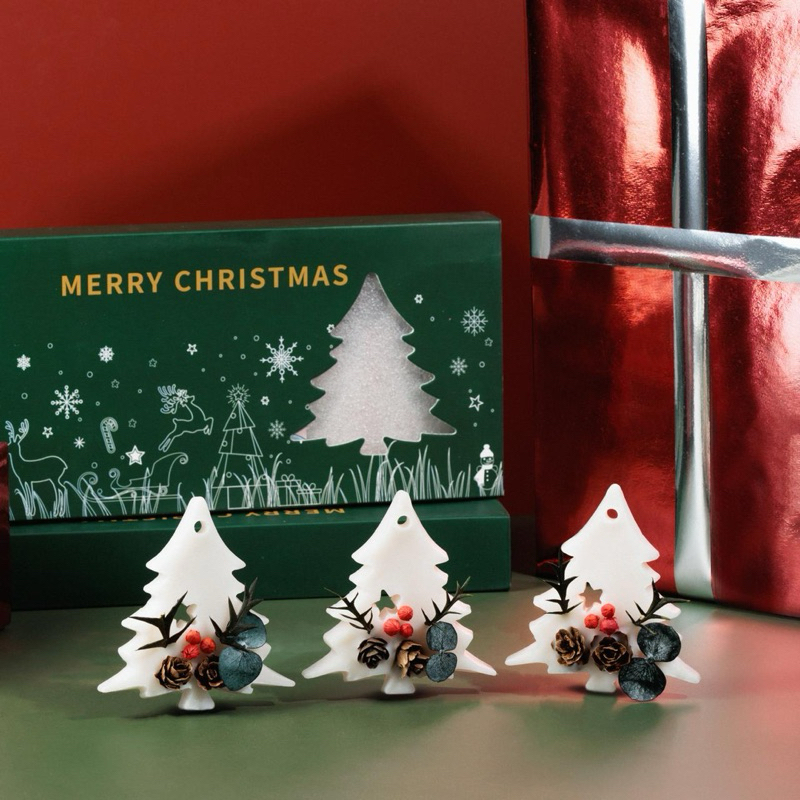 [LANGSUNG KIRIM/READY STOCK/INSTAN] - MERRY PACKAGE 2025 - HAMPERS NATAL SCENTED WAX SACHET - KADO N