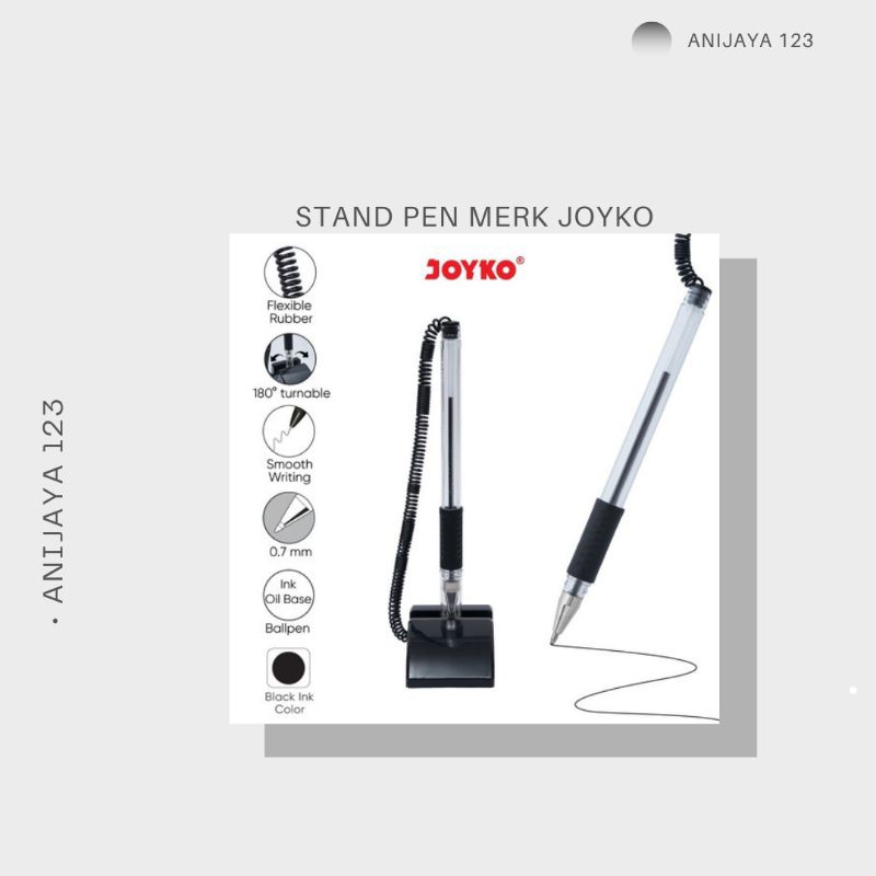 

Pulpen Meja / Stand Pen Merk JOYKO