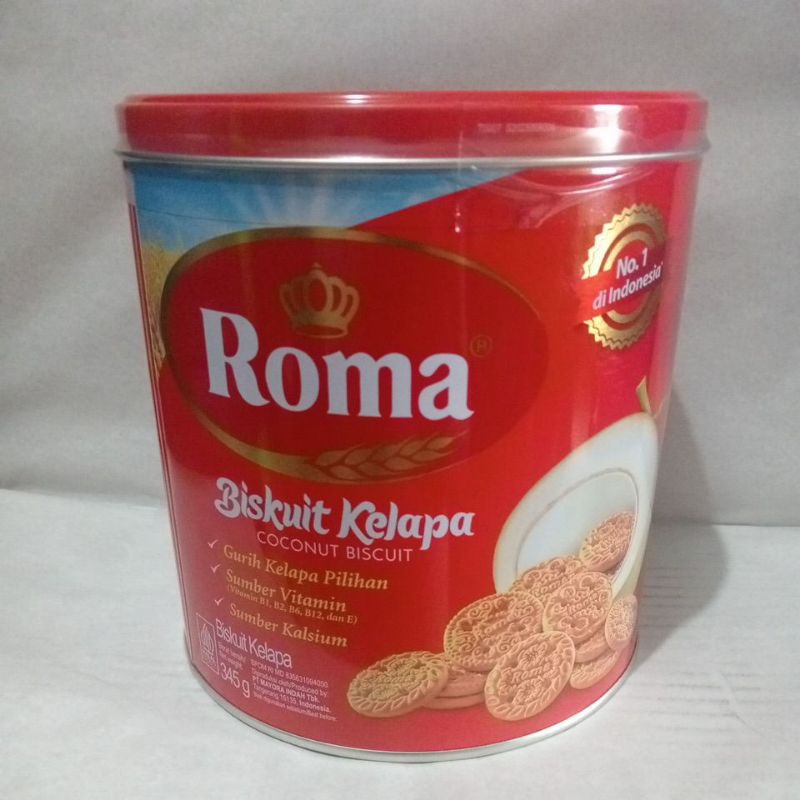 

Roma Biskuit Kelapa Kaleng 345g