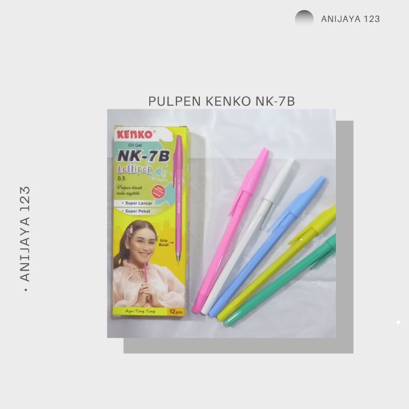 

Pulpen / Pena Tulis Kenko NK-7B