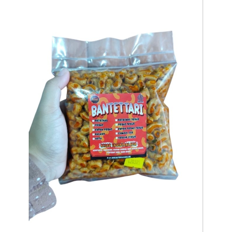 

[BUY 1 GET 1 KIRCA BELEDAG 40gr] Makaroni Bantet Label Bantettari 250gr