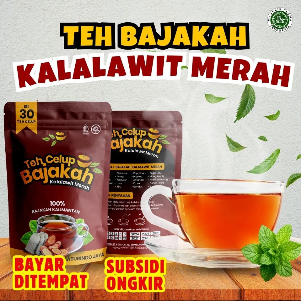 

TEH BAJAKAH KALALAWIT MERAH 100% ORI UNTUK KANKER - TUMOR - BENJOLAN - LAMBUNG