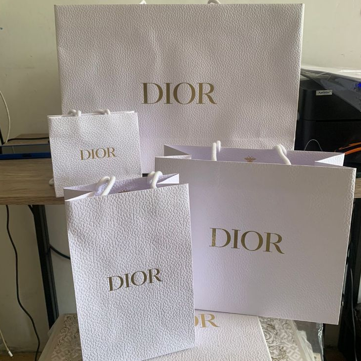 PaperBag Original Autenthic Dior WHITE ORIGINAL