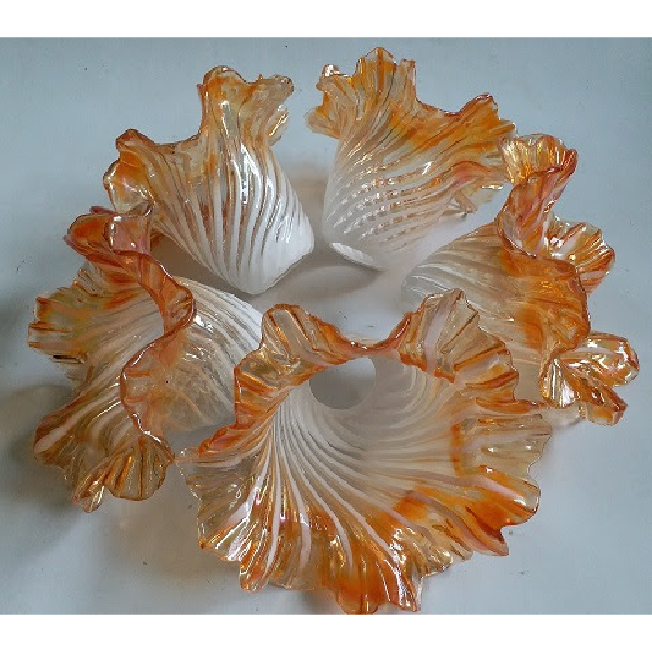 antik MURANO Italiaan Design kap lampu gelas kristal