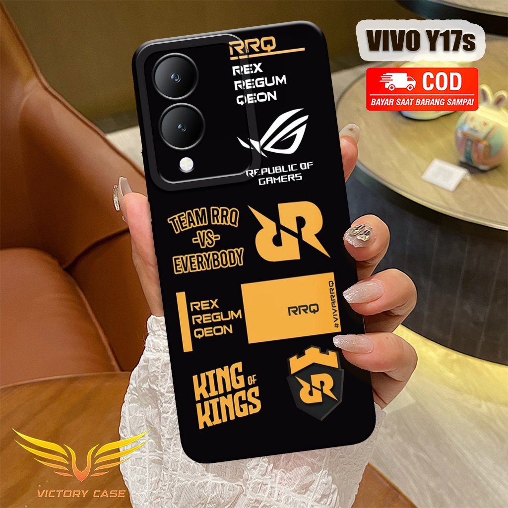New Gaming Case - Softcase Vivo Y17s Terbaru - Case Hp Vivo Y17s - Casing Vivo Y17s - Case Lentur & 