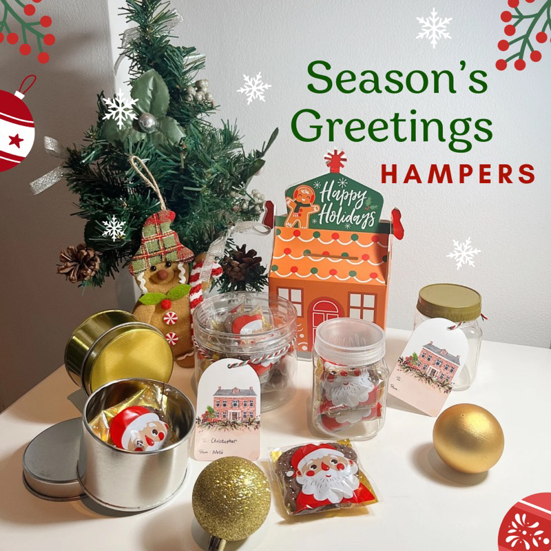 

Christmas Cookies Hampers by The Noob Artist | Souvenir natal Suvenir natal parcel hampers natal suvenir christmas souvenir christmas tahun baru | Hampers Kue Hampers murah Hampers teman Hampers Cookies Murah Natal Hadiah Natal Gift Christmas