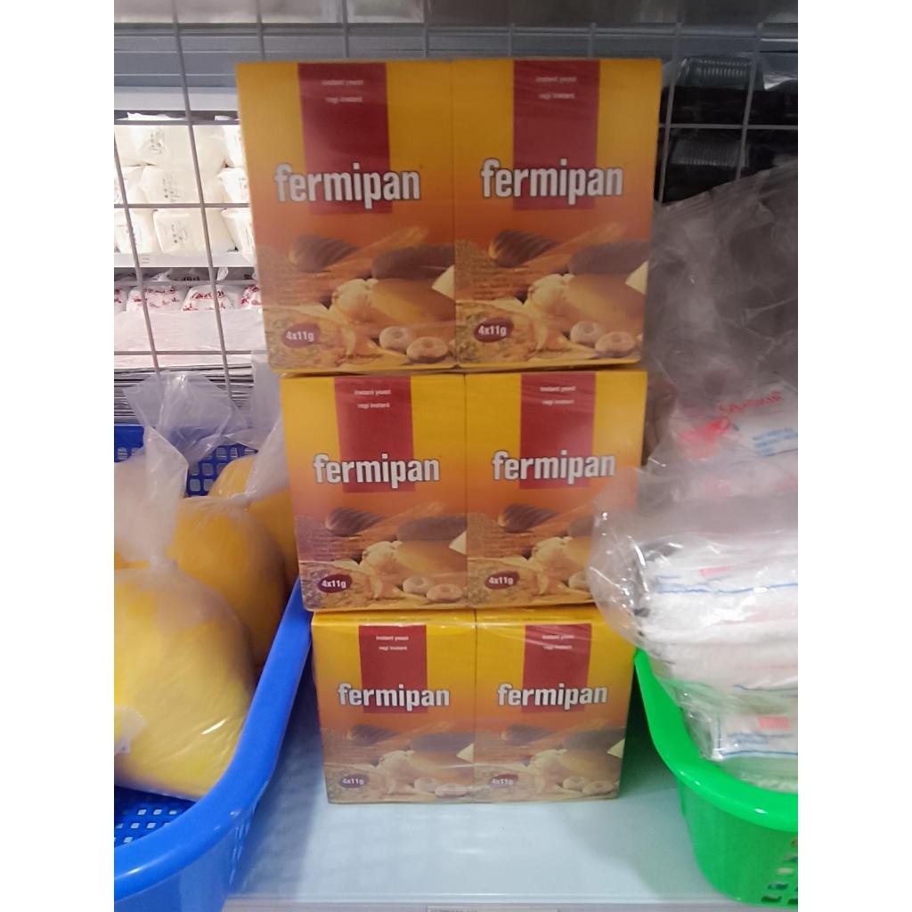 

Fermipan Ragi Instan 1 Box [4x11gr] - Untuk Pembuatan Adonan Kue - Powder