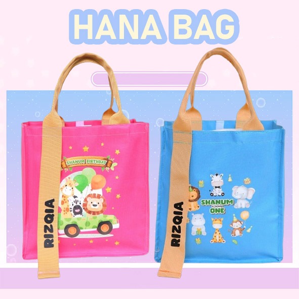 

AYA BAG 20X13X25 SOUVENIR ULANG TAHUN/PREMIUM/POLYESTER/HAMPERS/TAS CUSTOM/TAS SOUVENIR