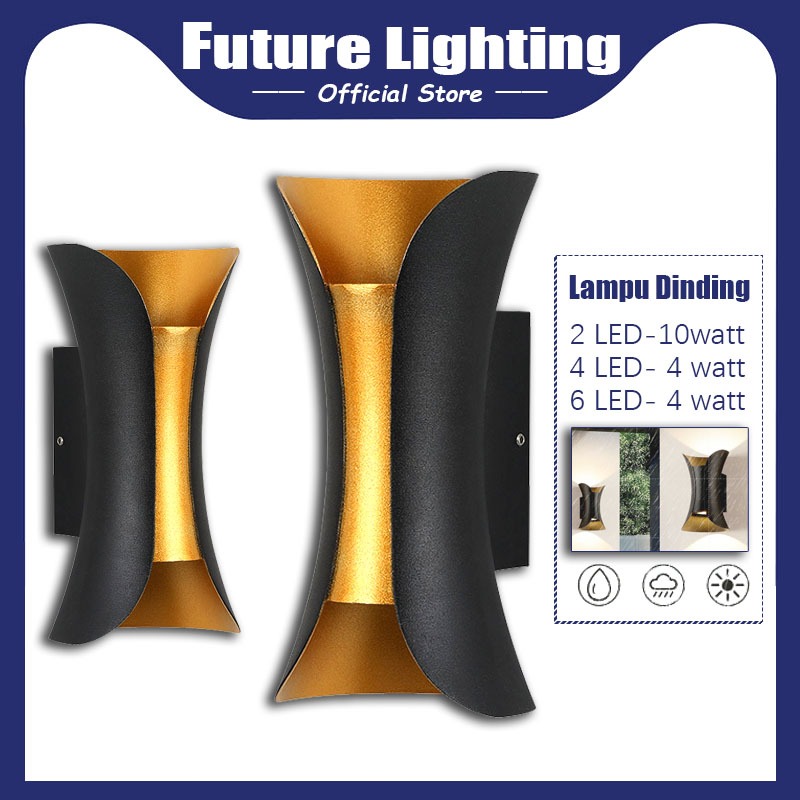 PENJUALAN PABRIK Lampu Led Dinding Outdoor Tahan Air / Lampu hias lampu teras/Wall Light Waterproof 