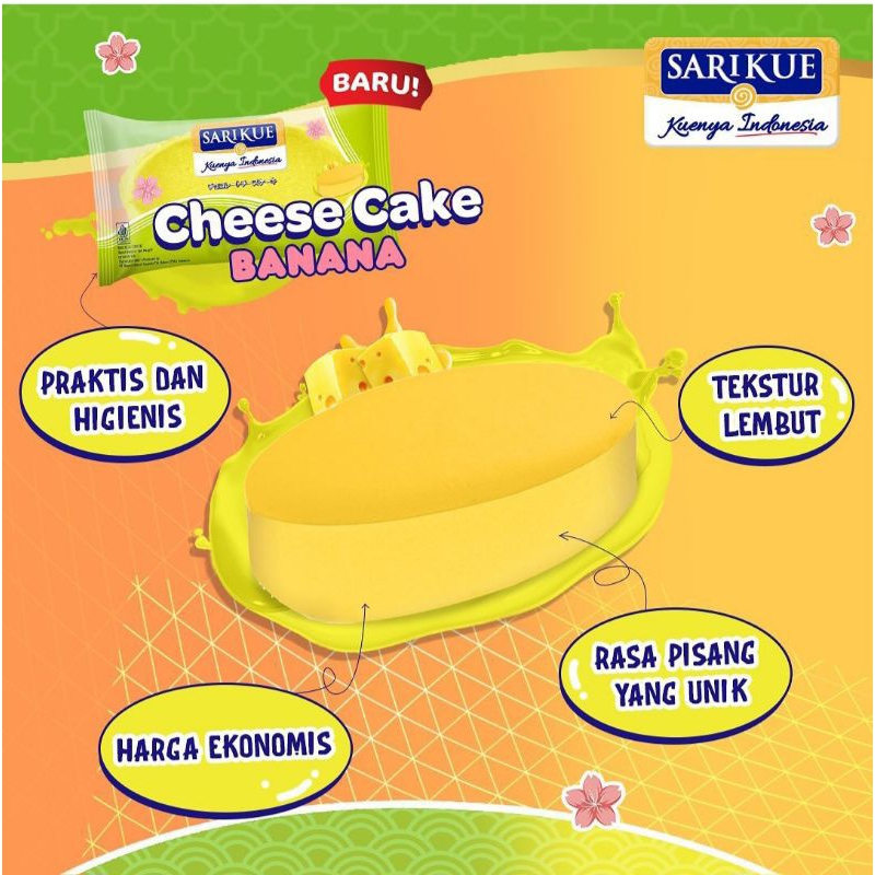 

SARI KUE | Cheese Cake BANANA