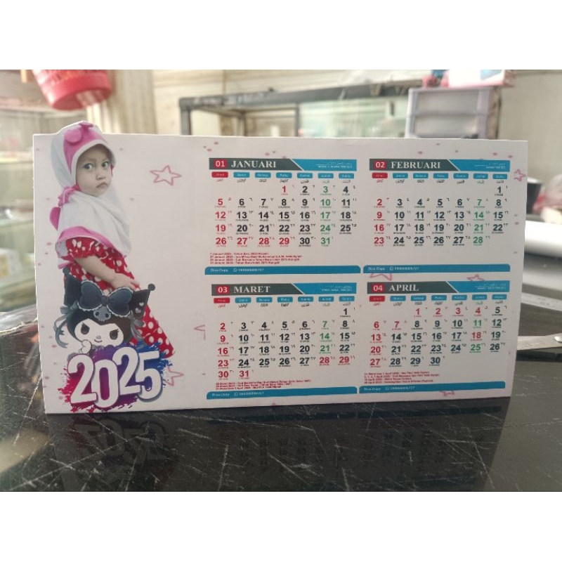 

kalender meja