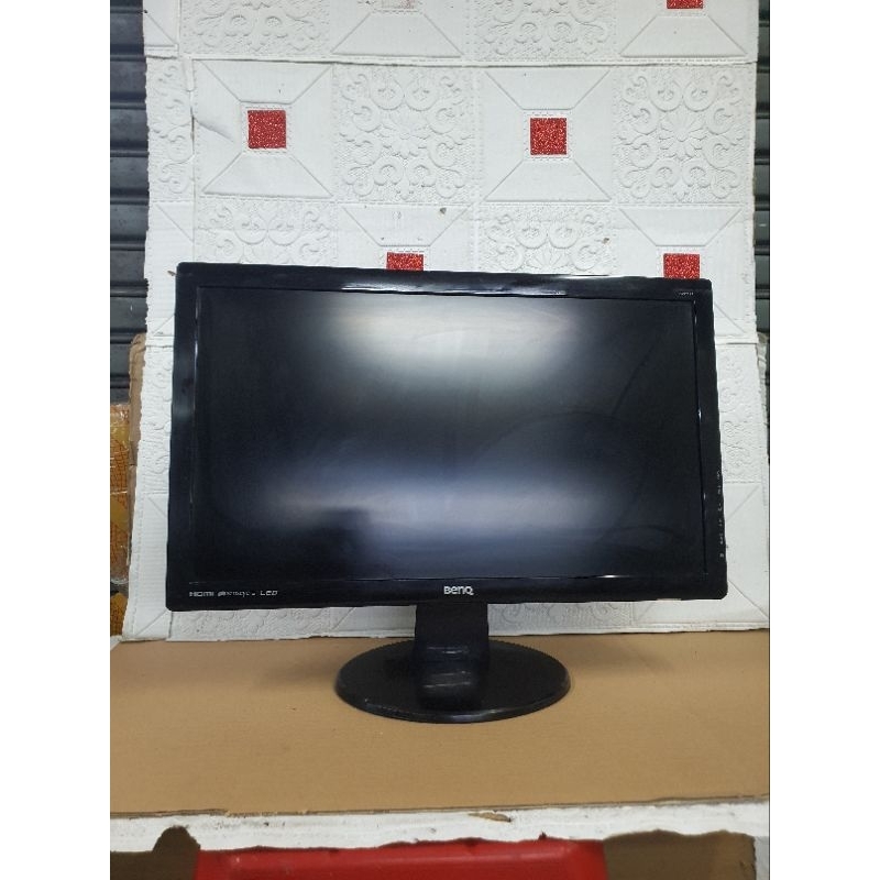 MONITOR BENQ 22 INCHI FULL HD HDMI LENGKAP KABEL BAGUS BERGARANSI
