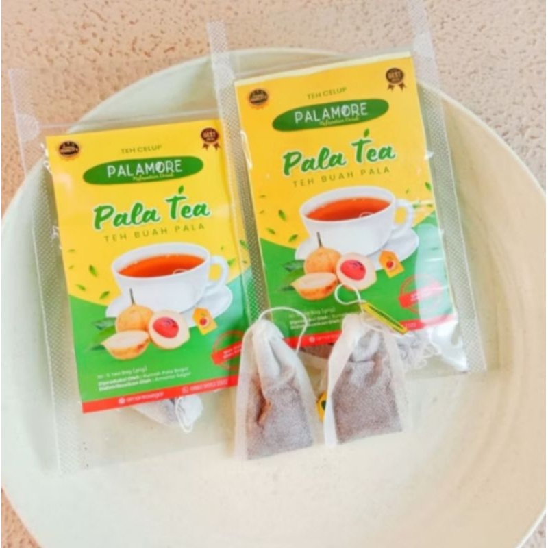 

Amanta Segar Bogor | Minuman Herbal Teh Pala Celup Teh Seduh Buah Pala Untuk Mudah Tidur Anti Insomnia Pala Tea 1 pack isi 5 sachet