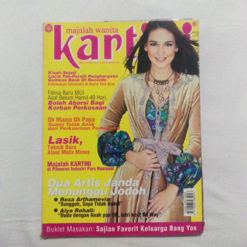 Majalah Kartini Cover Luna Maya - Juni 2005