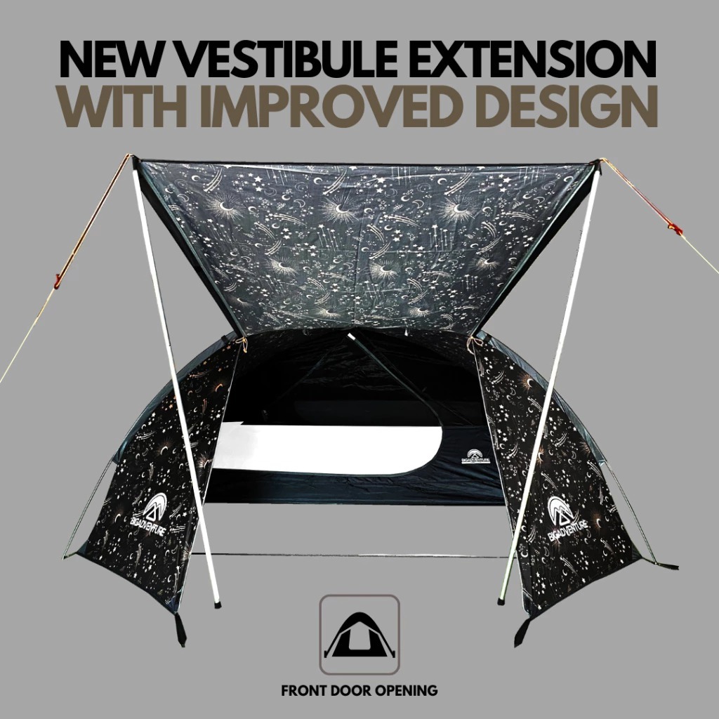 HANYA TERAS BIG ADVENTURE - Vestibule Extension Tenda Tambora 2P