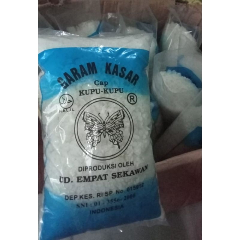

PROMO!!! GARAM KASAR / GARAM KROSOK 1kg