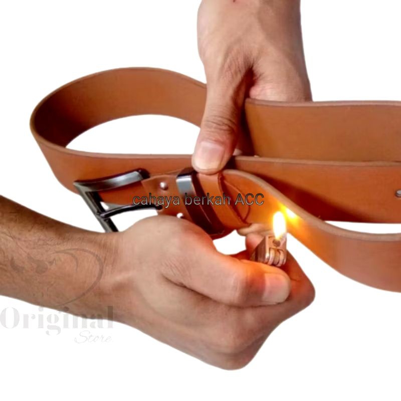 ikat pinggang pria kulit asli 100%