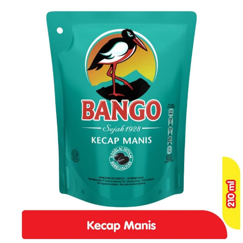 

Bango Kecap Manis Refil 210 ml