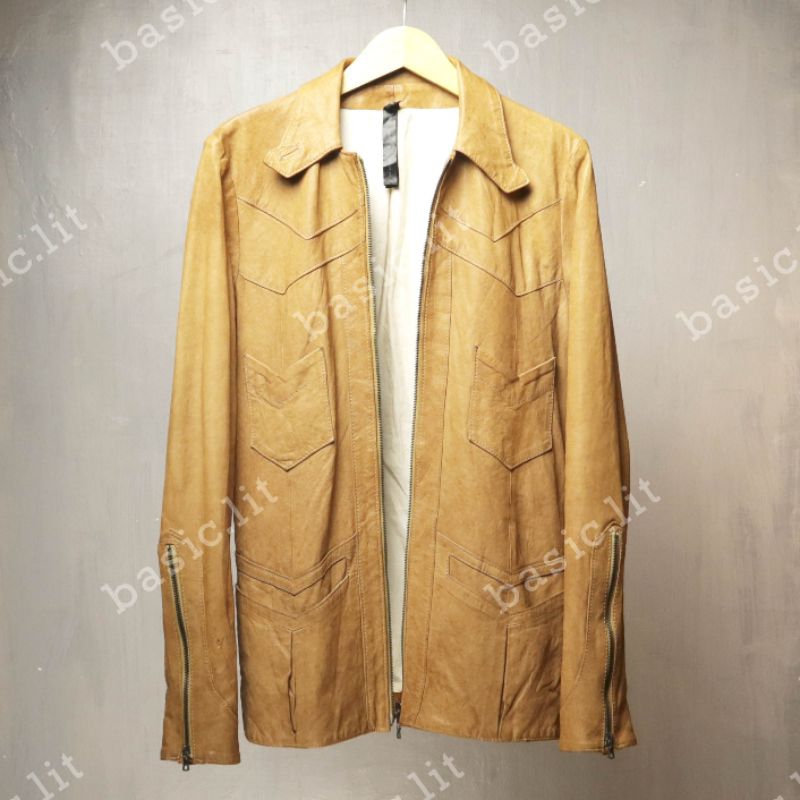 WJK 🇯🇵 western leather jacket second preloved