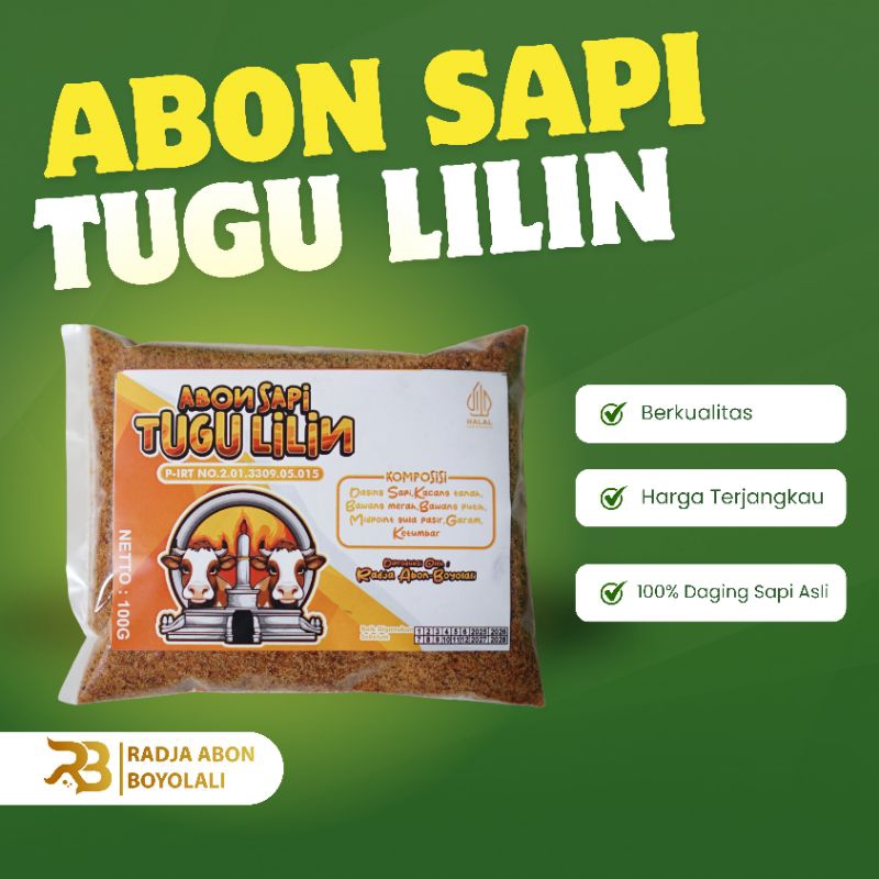 

ABON SAPI TUGU LILIN 200G COCOK BUAT LAUK/TOPING ROTI