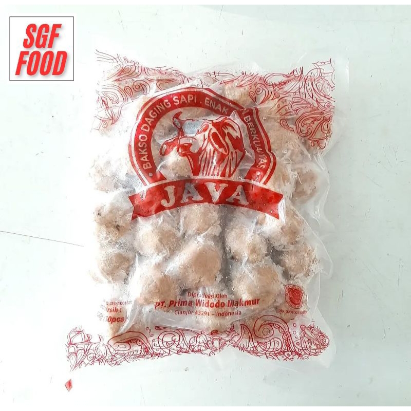 

bakso daging sapi Java 500 gram isi 50 bakso sapi Java isi 50