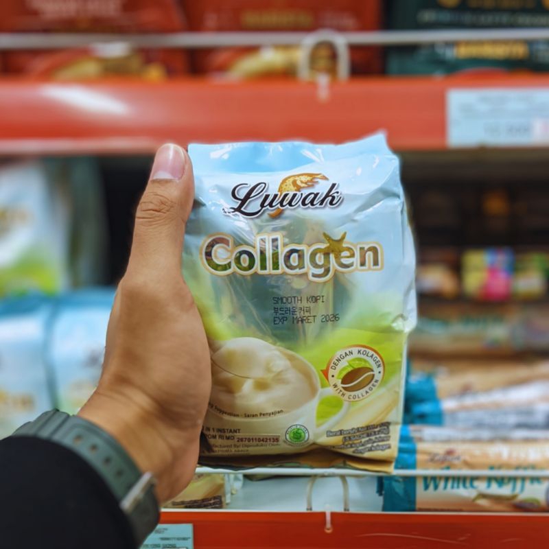 

kopi luwak collagen isi 5 sachet x 35gr