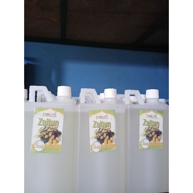 ZAITUN 1 liter MASSAGE OIL 1 liter merek Della