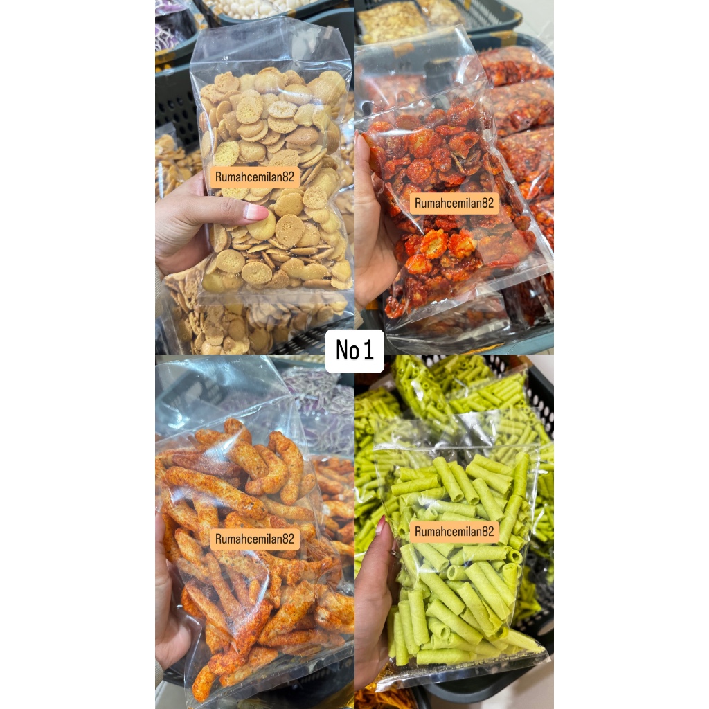 

Paket Cemilan Hemat ISI 4
