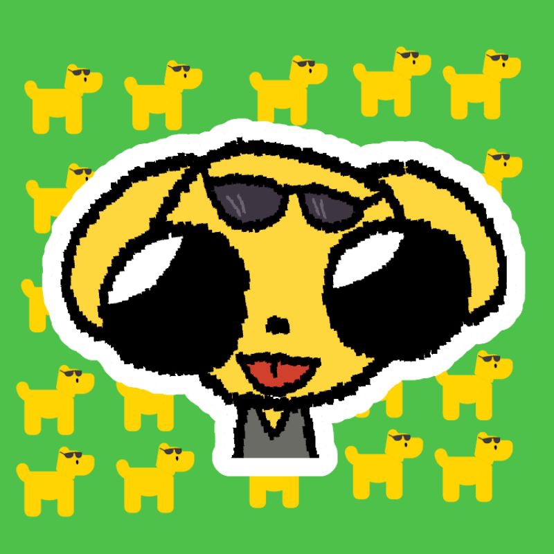 

Mr PeanutButter |Bojack horseman | Sticker vinyl