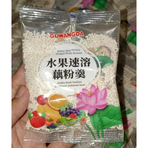 

[sachet][35g][HALAL] Lotus root powder/ou fen / bubuk akar teratai/35g