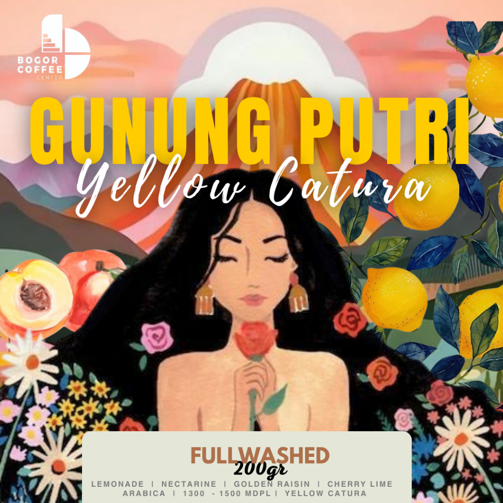 

Specialty Coffee by Bogor Coffee Center Gunung Putri Yellow Catura - 200gr