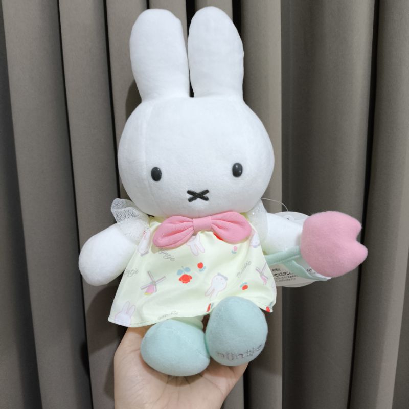 boneka miffy tulip RARE / BONEKA MIFFY NINTJE / boneka miffy flower
