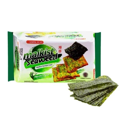 

Khong Guan Malkist Seaweed 135gr