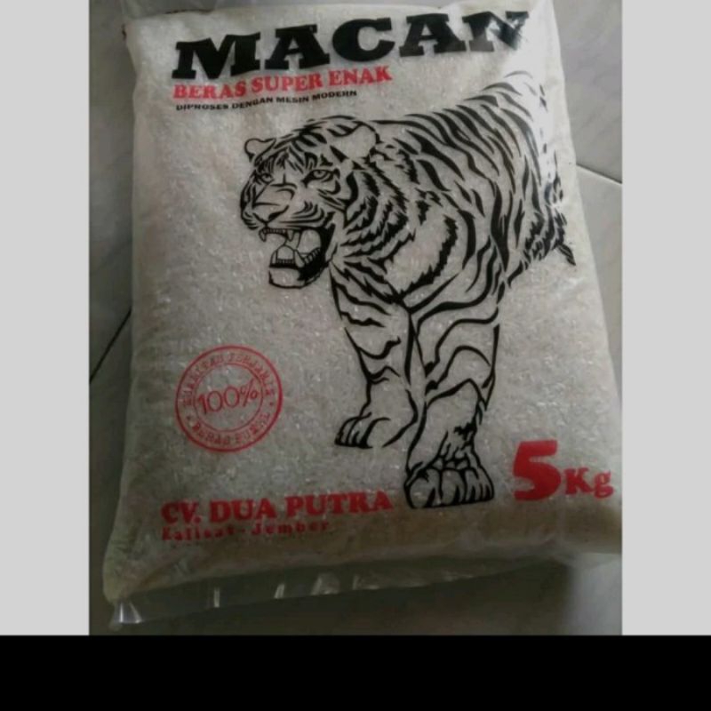 

Beras Macan Hitam 5kg