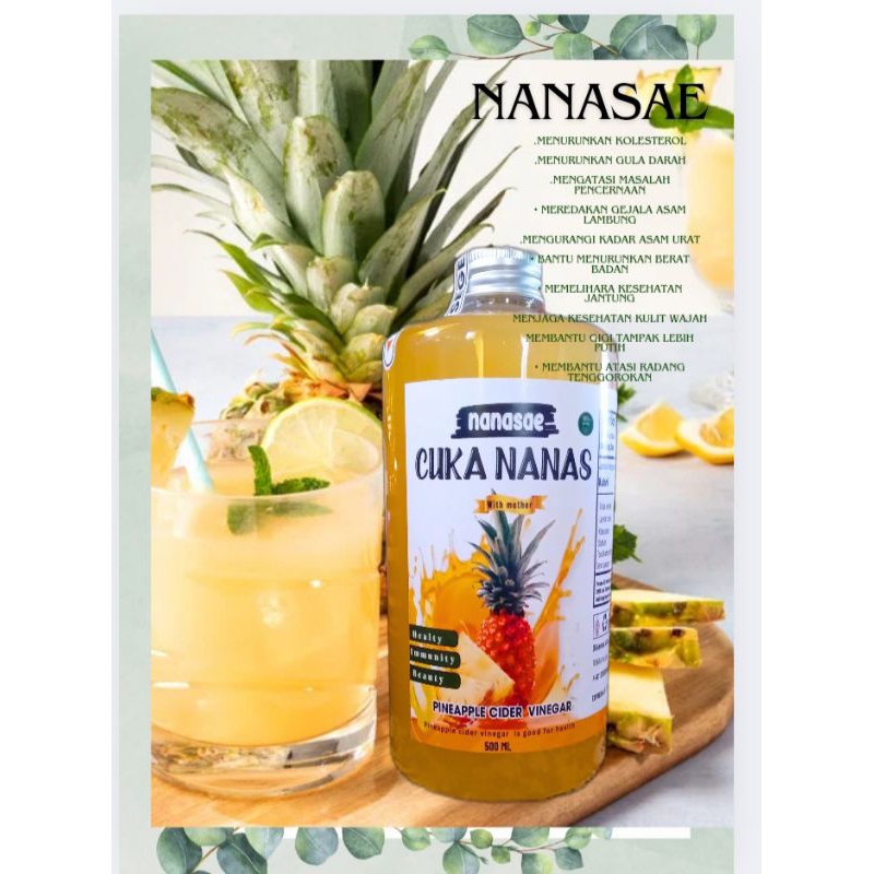 

PROMO CUKA NANAS PREMIUM "NANASAE" 500 ML