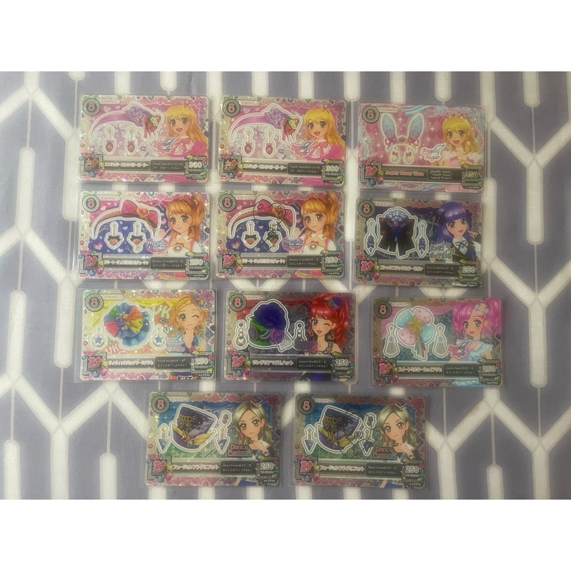 Aikatsu CP Accessory Ichigo Akari Sumire Hinaki Juri Rin Madoka