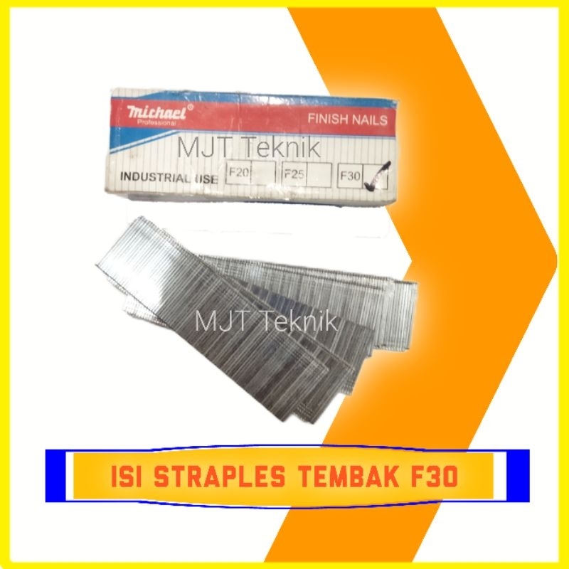 

Isi Straples Tembak F30 Tipe Lurus Asli Original