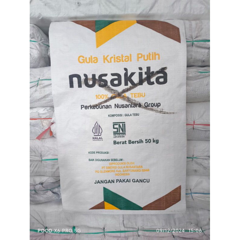 

karung gula baru 50 kg