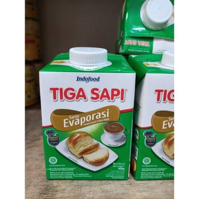 

Susu Evaporasi Tiga Sapi 500ml