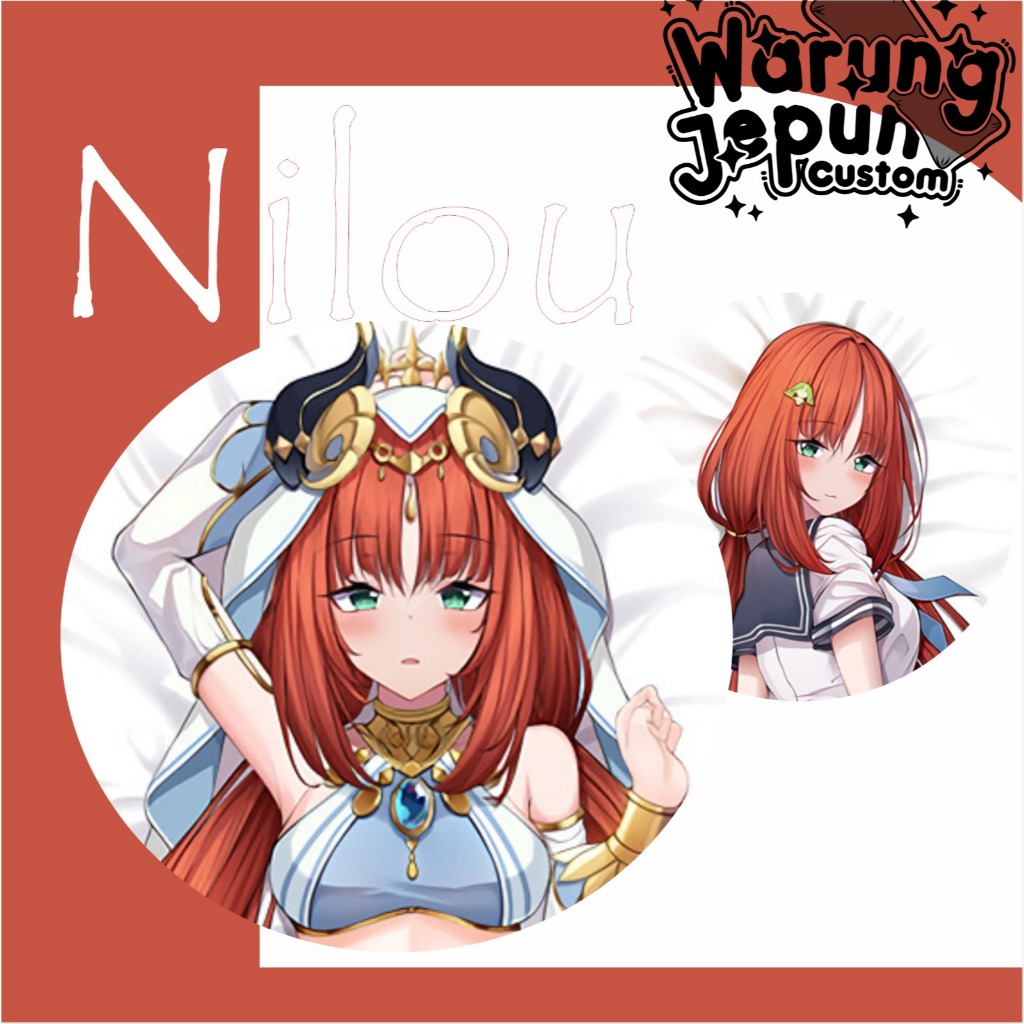 Dakimakura Nilou Genshin Impact Body Pillow (Part 1)