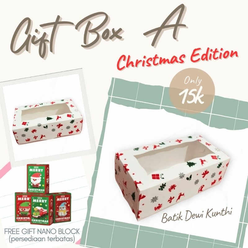 

Gift Box Natal / Packing Hampers Natal / Kado Natal
