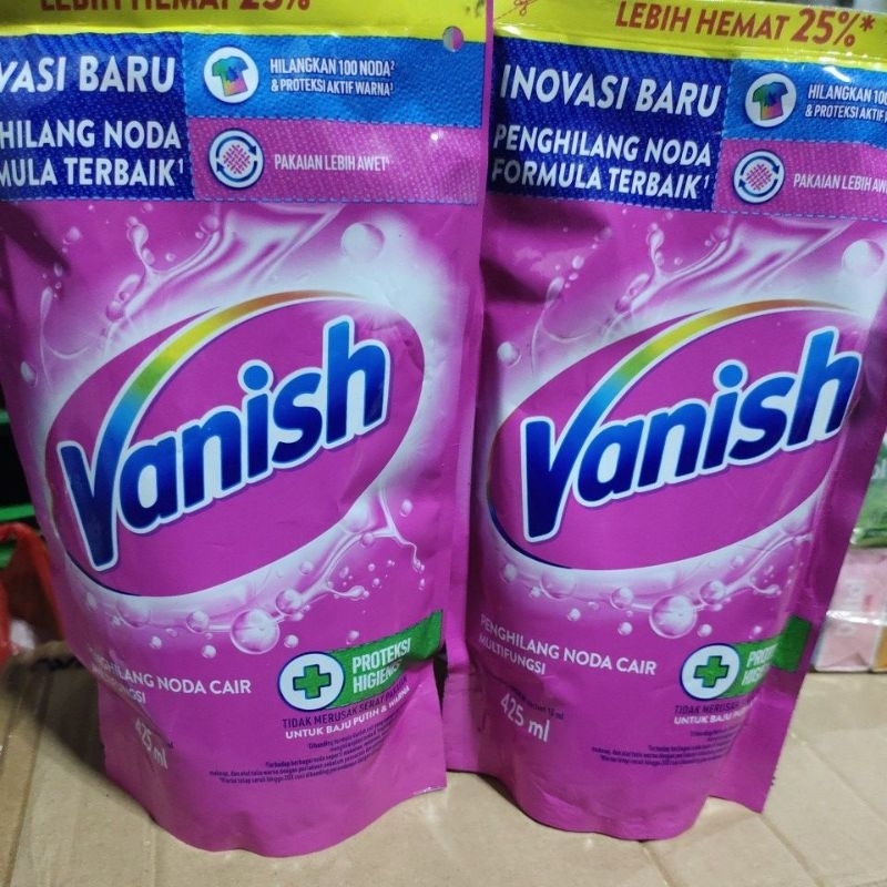 refil vanish cair 425 ml vanish pink rijek kemasan