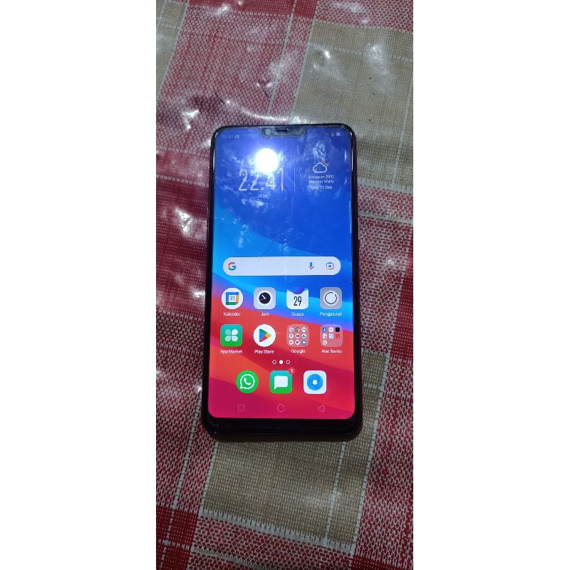 hp oppo a3s minus lcd