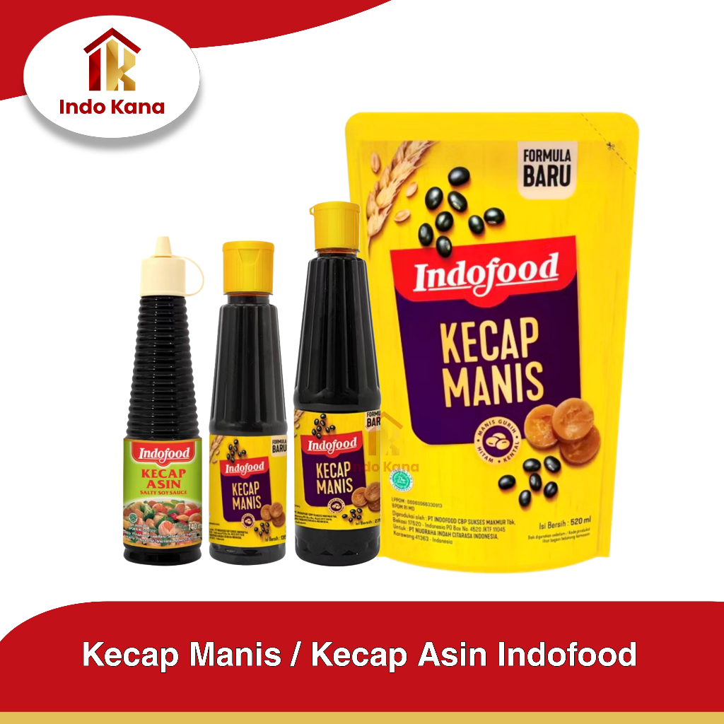 

Kecap Manis /Kecap Asin Indofood