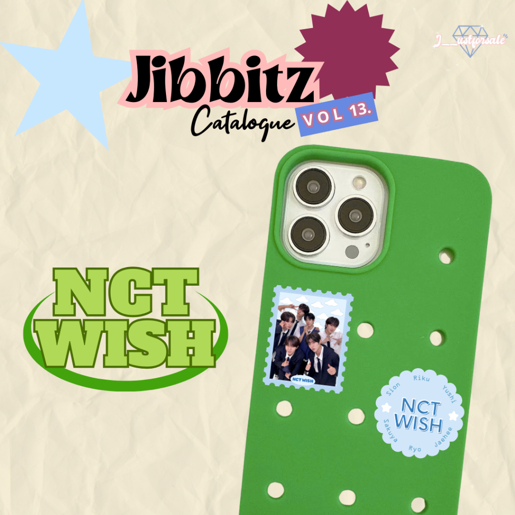 Jibbitz Vol.13: NCT WISH Edition [MIN. 2 PCS]