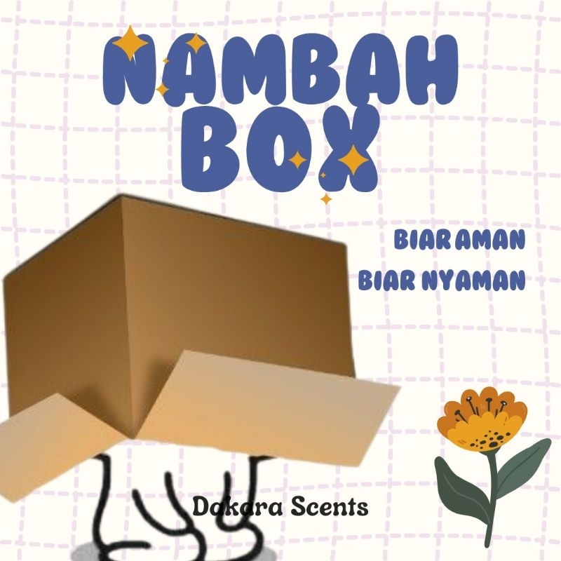 

Tambahan Box (disarankan pesanan diatas 3)