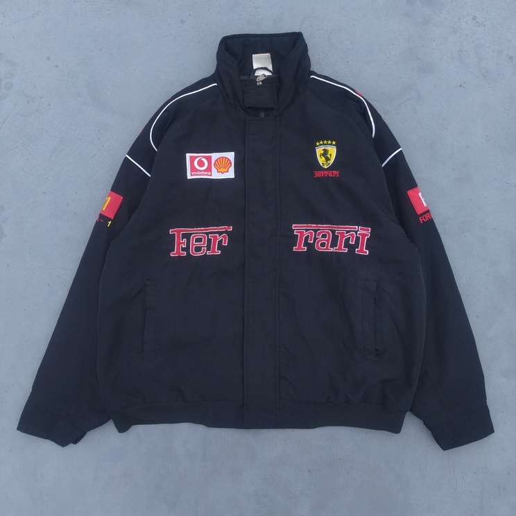 Jaket Murah Jaket Second Jaket Vintage Jaket Bomber Jaket Racing Jaket Nascar Jaket Ferrari Michael 