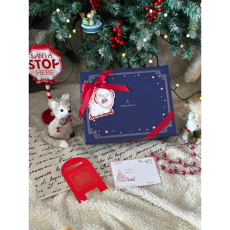

Mimi & Milo Navy Gift Box kotak kado hampers