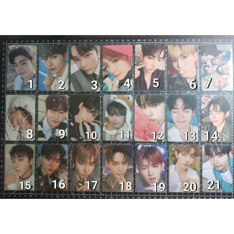 Photocard PC ZB1 ZEROBASEONE Hanbin Hao Jiwoong Gunwook Gyuvin Matthew YITS Melpo YHMAH Cinema Parad